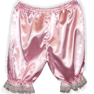 Pink Satin Bloomers 