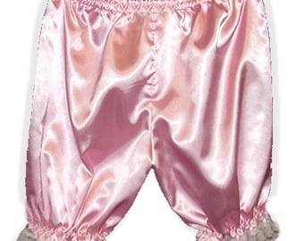 Custom Fit Satin or Made-to-Match Adult Little Girl Sissy Baby Bloomers by Leanne's