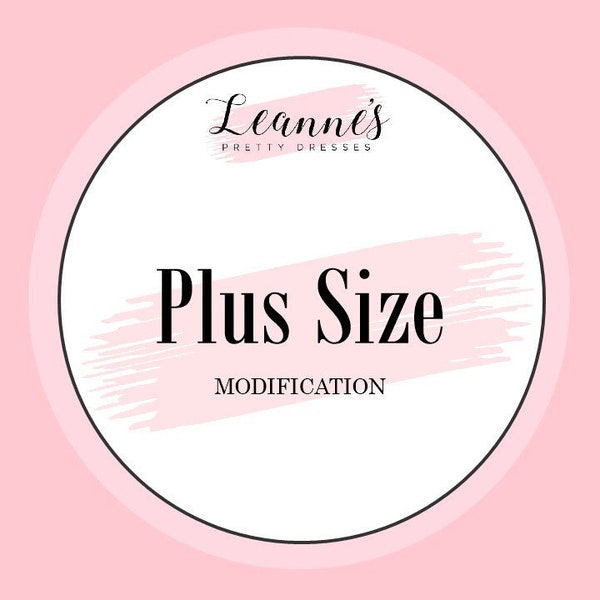 Add Plus Size to Your Custom Fit Adult LG Sissy Baby Dress LEANNE