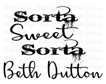 Beth Dutton Svg Etsy