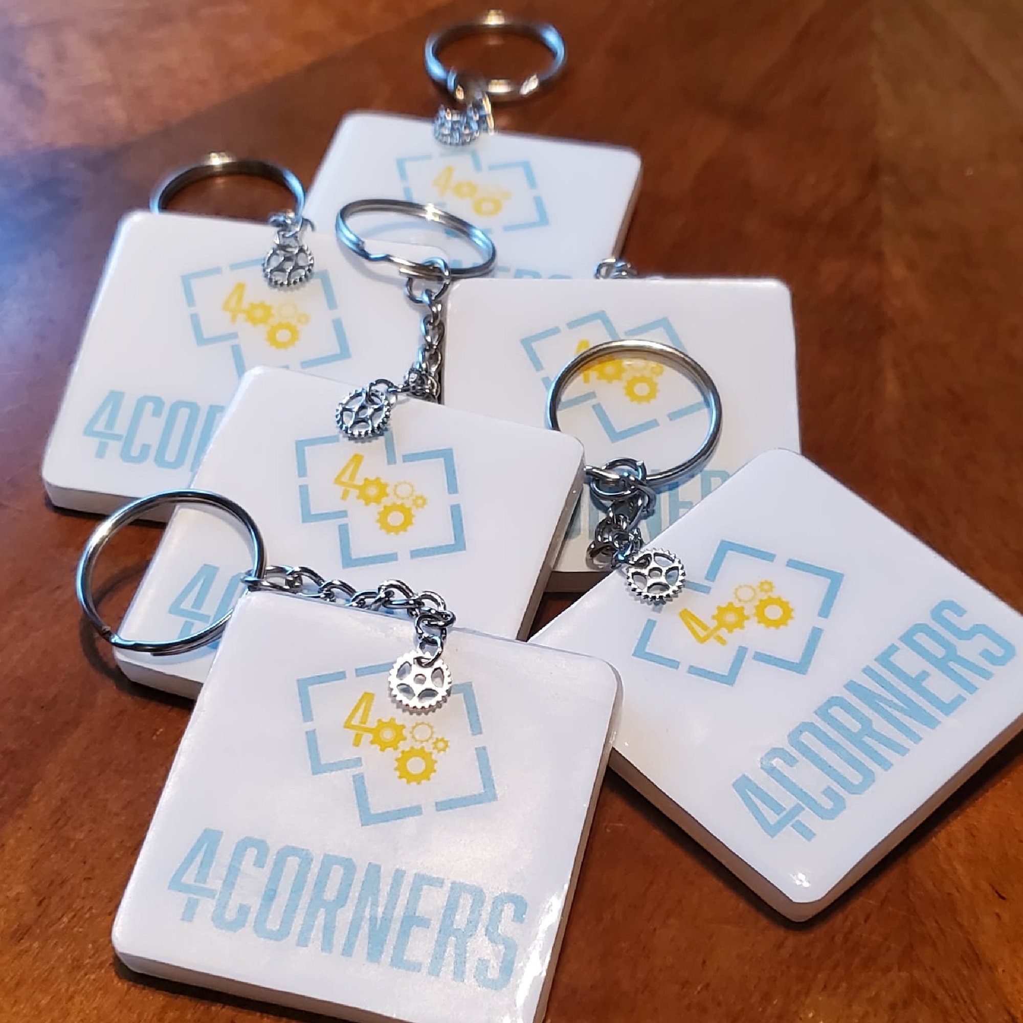 Digital Business Card Keychain Custom Keychain NFC Etsy