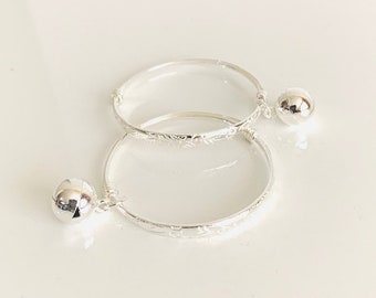 silver payal for baby boy
