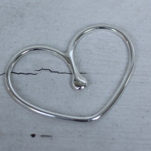 Silver Heart Ring, Double Ring, Two Finger Ring, Sterling Silver, Stacking Ring, Silver 2 finger Ring, Multi Finger Ring, Minimalist Jewelry