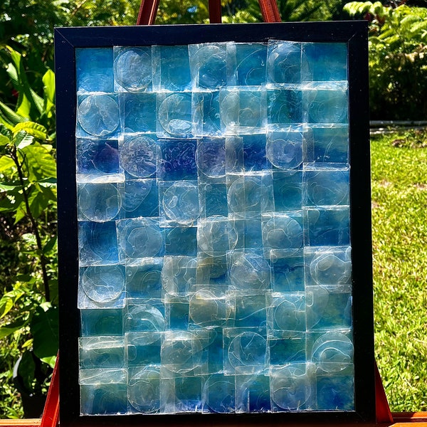 Capiz Shells Wall Art Etsy