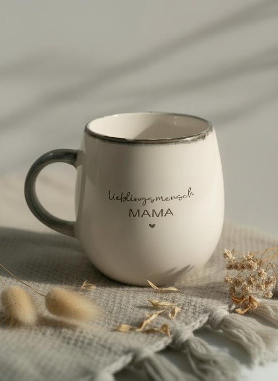 Personalisierte Tasse mit Gravur – 400 ml | Lieblingsmensch | Spülmaschinengeeignet | Tasse | Wunschname | Geschenkidee