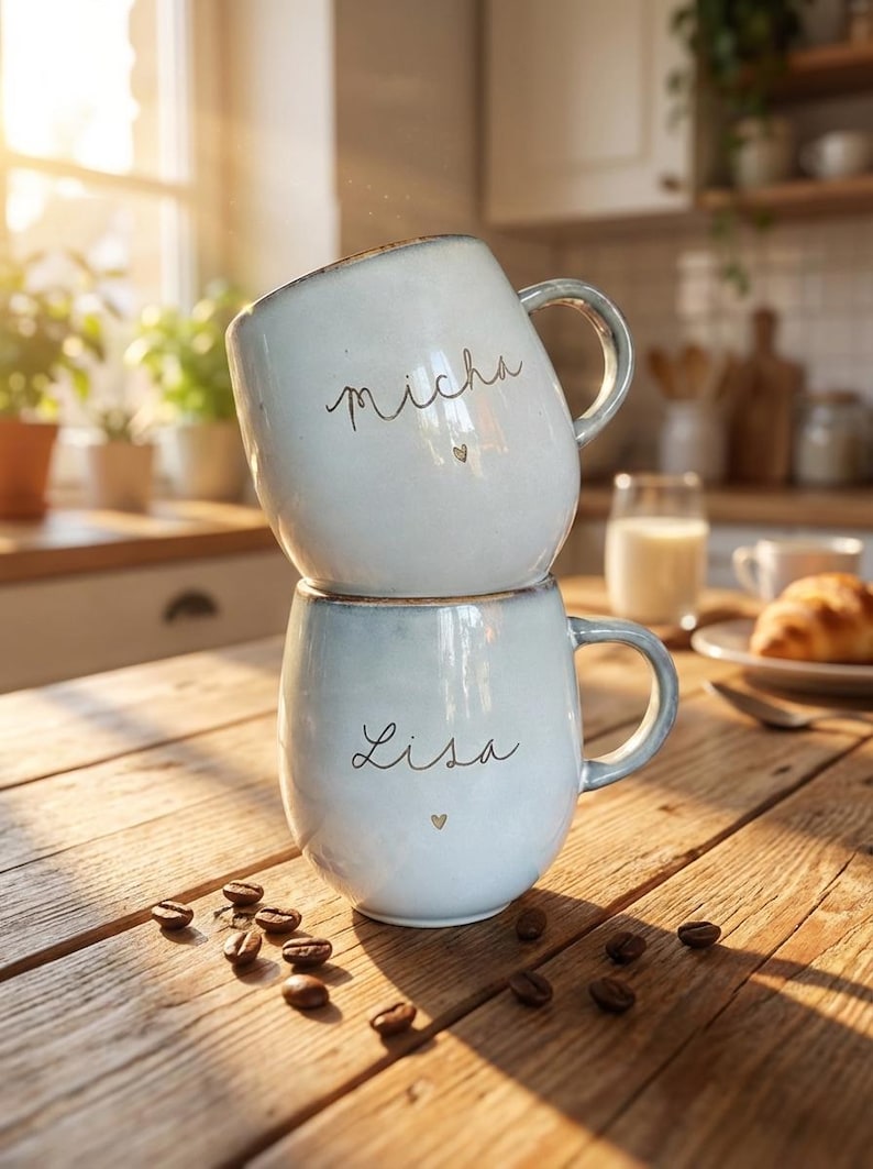 Personalisierte Tasse mit Namen / Spruch – Geschenk für Mama, Freundin, Kollegin – Gravierte Kaffeetasse 400ml image 7