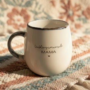 Personalisierte Tasse mit Gravur – 400 ml | Lieblingsmensch | Spülmaschinengeeignet | Tasse | Wunschname | Geschenkidee image 2