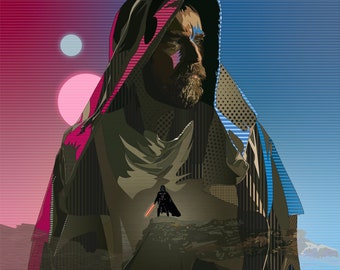 Obi-Wan Kenobi II, Art Print
