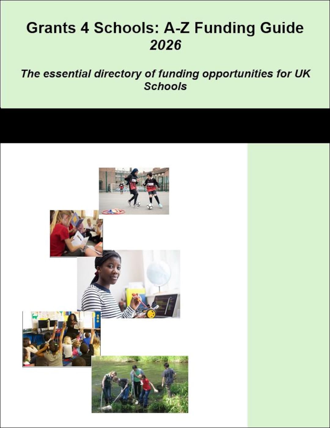 A-Z Funding Guide for UK Schools 2026 - Etsy UK