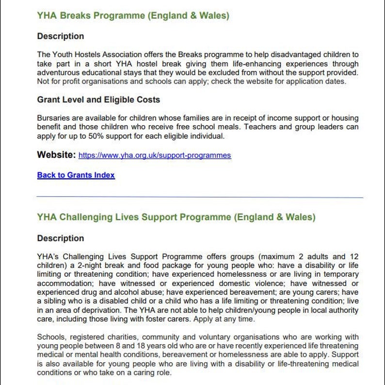 A-Z Funding Guide for Schools 2024 A Comprehensive Guide to Grants Available to UK Schools image 3