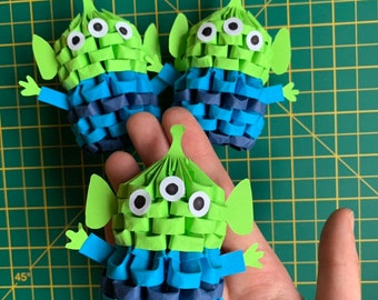3D Origami Aliens