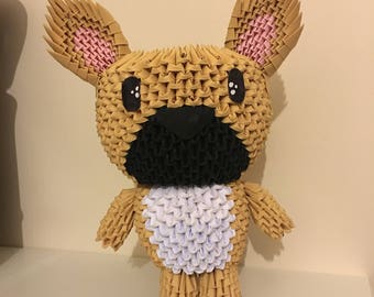 3D Origami Dog