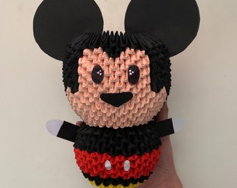 3D Origami Mickey Mouse