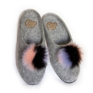 Etsy fur slippers hot sale