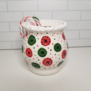 Christmas Candy Bowl/Dish, Trinket Dish, Coin Jar, Planter, Pen Holder