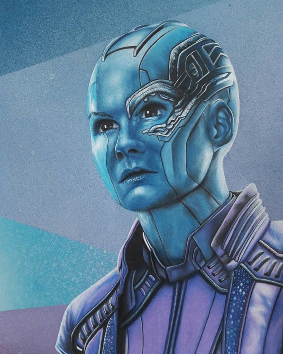 A3 /& A4 Guardians of the Galaxy ~ Nebula ~ Posters Option 17