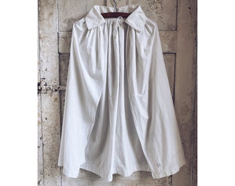 Antique French White Cotton Cape, French Costume C 1900. - Etsy Canada