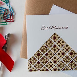 Cartão de felicitações Eid Mubarak
