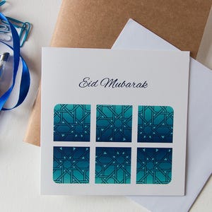 Cartão de felicitações Eid Mubarak