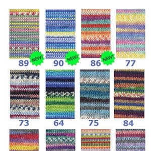 50g Adriafil Knitcol DK Self-Striping Machine Washable Merino Knitting & Crochet Wool Yarn image 1