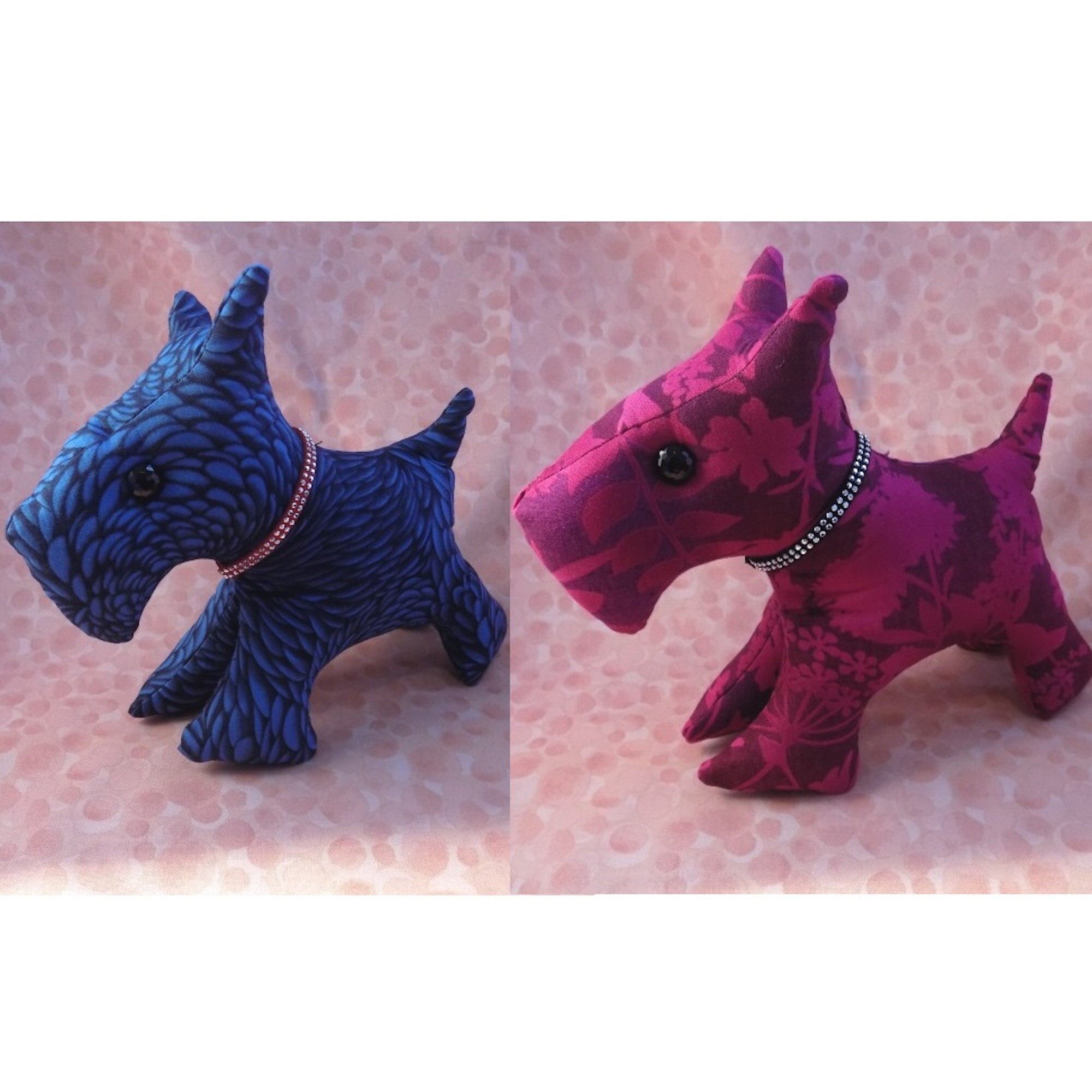 Scottie Dog Pin Cushion Beginner Sewing Kit Includes Fabric Etsy
