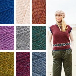 Stylecraft HIGHLAND HEATHERS DK Yarn Premium Acrylic Knitting Crochet 100g Ball