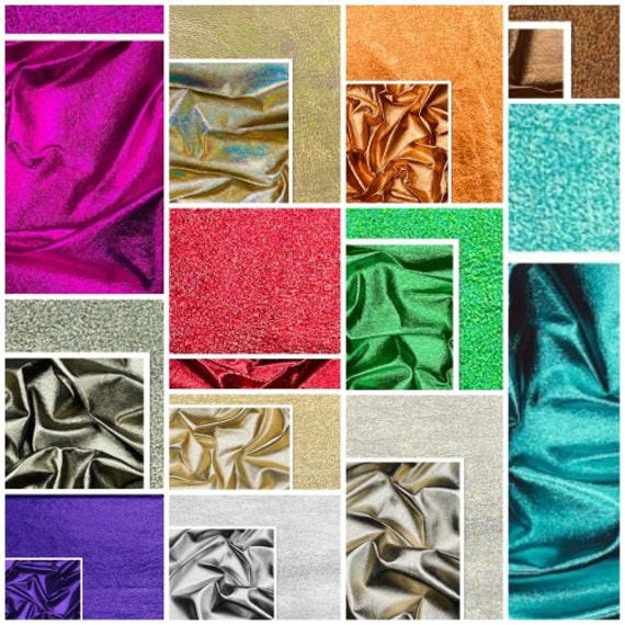 Metallic Foil Pigskin Leather Squares 4x4, Genuine Leather Craft Pieces for Earrings Jewelry, 10cm Soft Leather Scrap Sheets for DIY