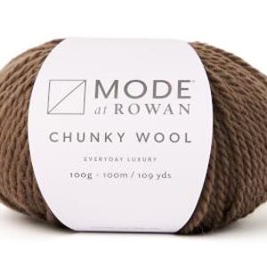 Rowan Chunky Wool Yarn Luxury Mode Knitting Crochet Warm Bulky 100% Wool - 100g balls
