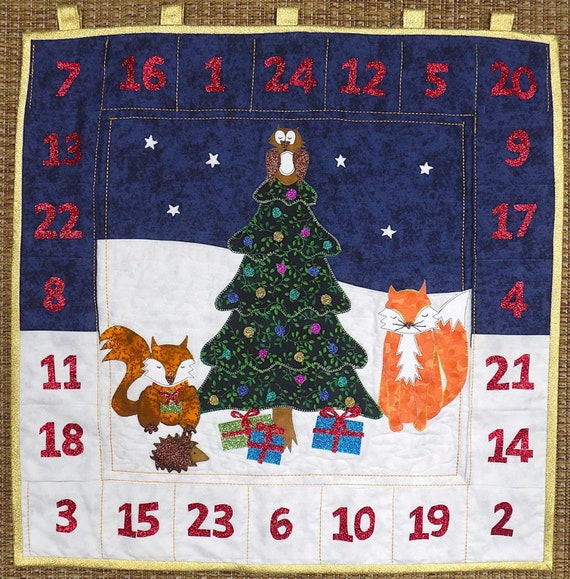 Night Before Christmas Advent Calendar Kit Make Your Own - Etsy night-before-christmas-advent-calendar-kit-make-your-own-etsy