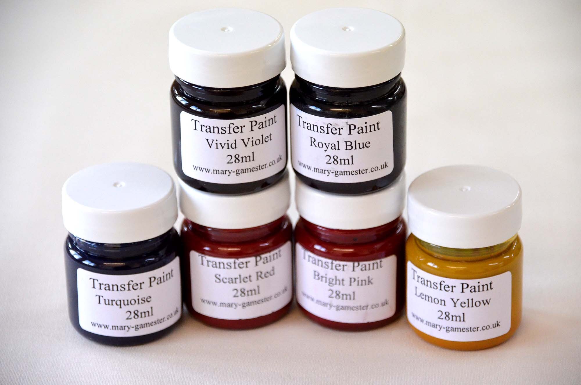 Fabric Transfer Paint Set And/or Instruction Book by Mary Etsy UK