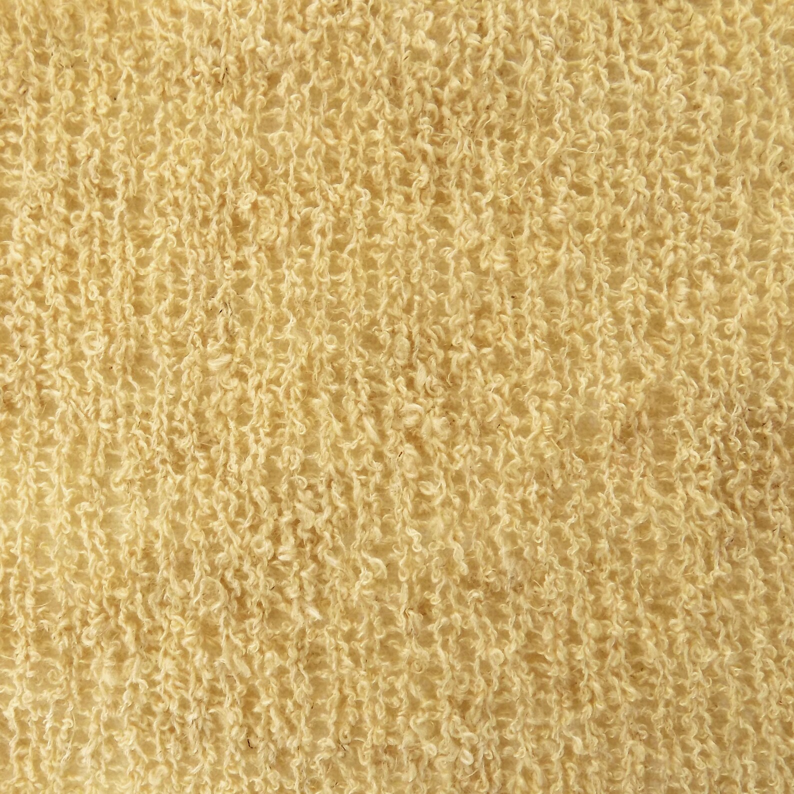 Vintage 2 ply Undyed Natural Beige Boucle Yarn Cone Etsy