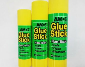 GLUE STICK Non-Toxic Twist Up Washable Adhesive Paper Craft Office