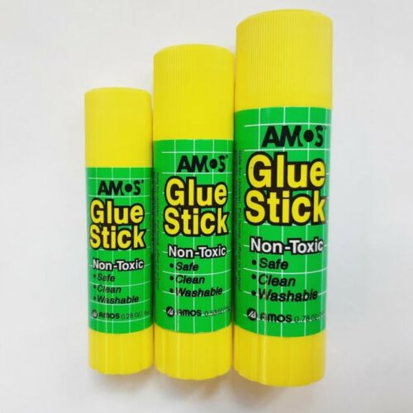 GLUE STICK Non-Toxic Twist Up Washable Adhesive Paper Craft Office