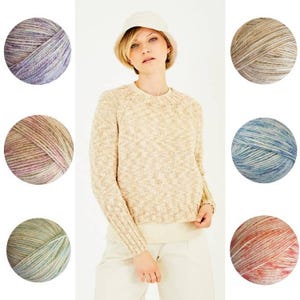 Stylecraft Serene Aran Wool Acrylic Multicolour Yarn Knitting Crochet 100g Ball