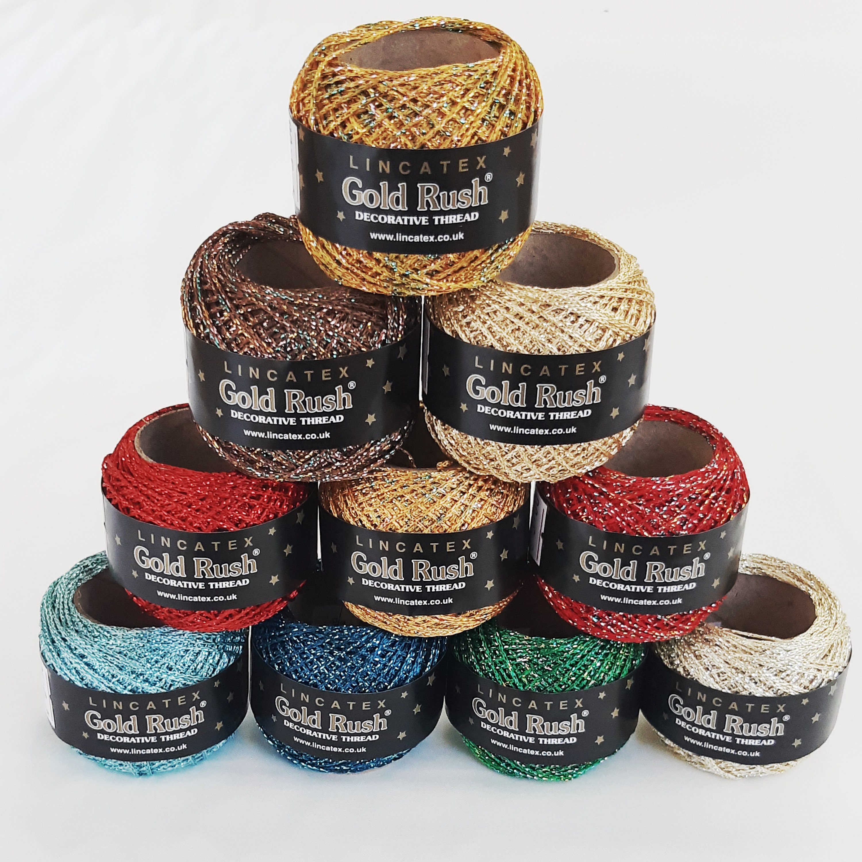 Yarn Rush Gold Lincatex Crochet 20g Goldfingering Ply Knitting Etsy - Metallic 4