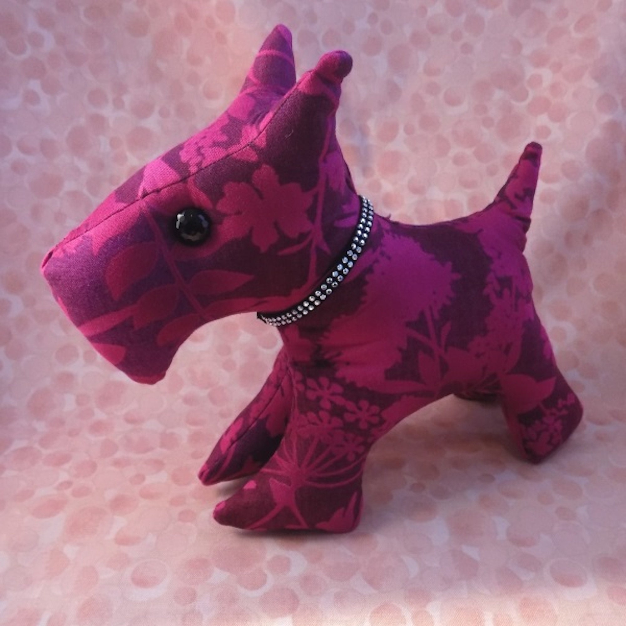 Scottie Dog Pin Cushion Beginner Sewing Kit Includes Fabric Etsy
