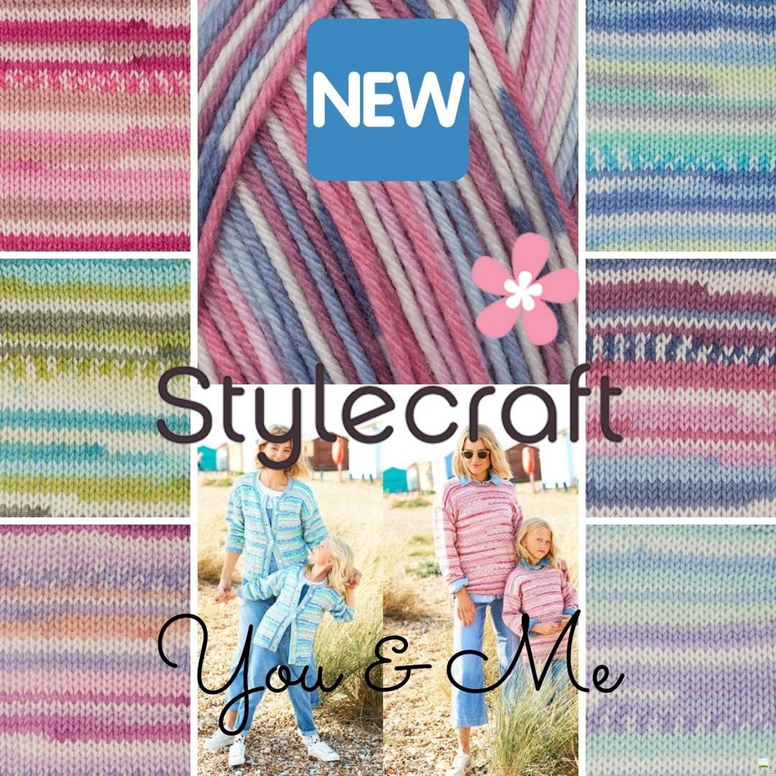Stylecraft You & Me 100g Premium Cashmere Acrylic DK Yarn Etsy