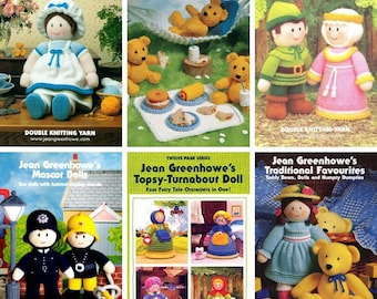 Jean Greenhowe Knitting Pattern Books - Choose Your Titles - ALL NEW & UNUSED