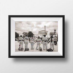 Feminist Art, UNFRAMED, Resistance Art, Women's March Print, Protest Art, Black and White Prints, Equality Print - The Resistance