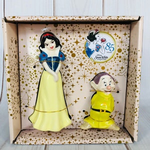 Disney Snow White & Dopey Salt and Pepper Shakers