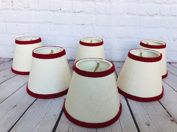 Ballard Designs Six Chandelier Linen Lamp Shades Cream Country Ballard Designs Six Chandelier Linen, Cream Linen Chandelier Shades