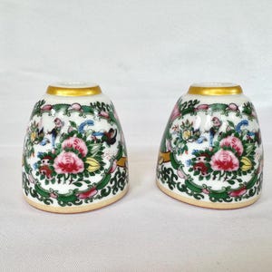 Williams Sonoma Easter Spring Famille Rose Tiny Taper Candle 