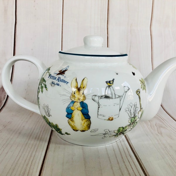 Easter Beatrix Potter Peter Rabbit Teapot Spring