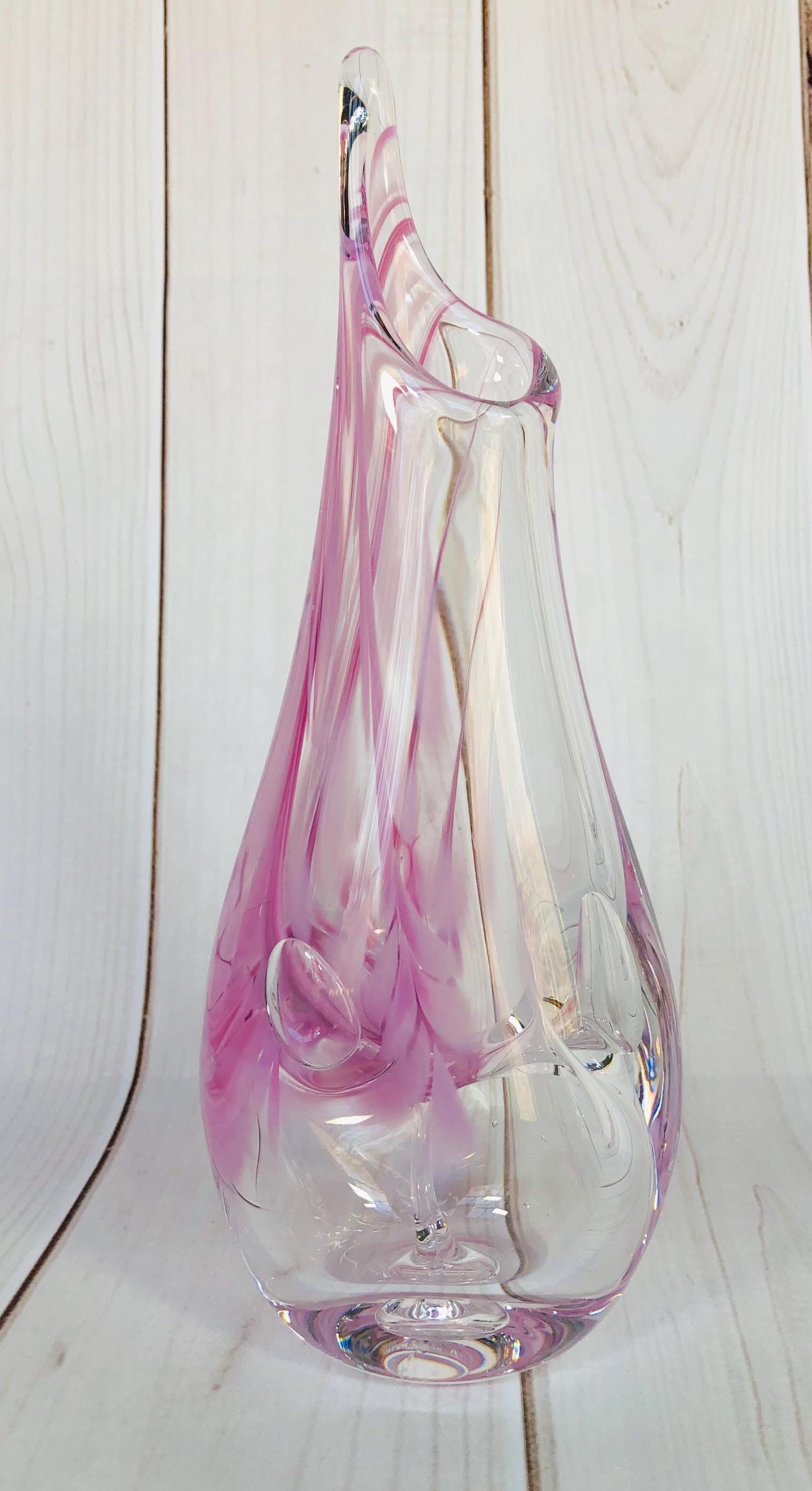 Vintage Buzz Williams Glass Art Handblown Vase Signed 2005 - Etsy