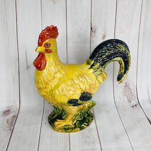 Ballard Designs Ceramic Rooster Decor