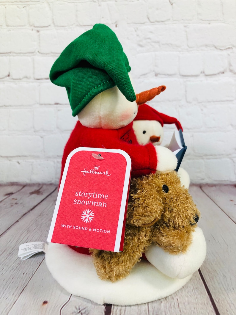 Hallmark Jingle Pals Storytime Snowman PLUS BOOK Etsy