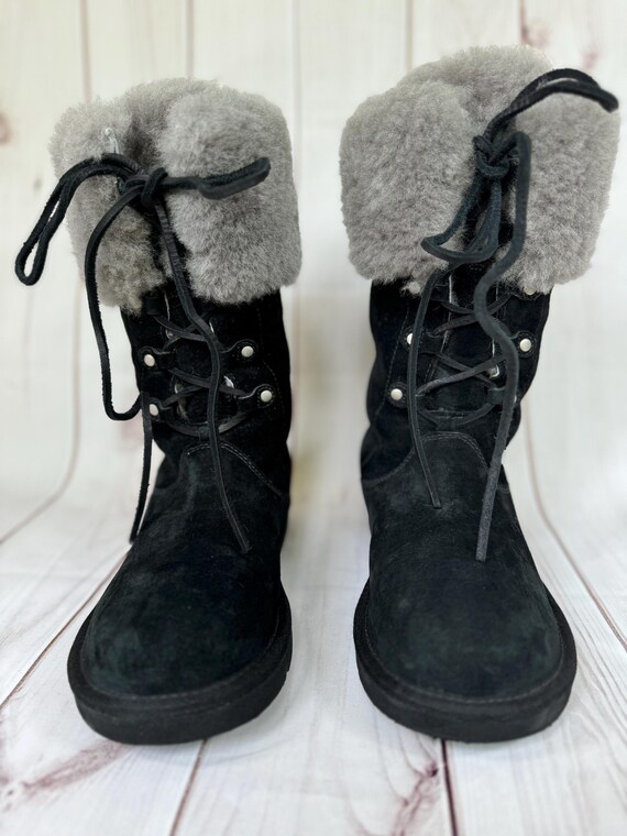 【2016-17AW】『UGG-アグ-』Auburn Serape［1010263］ UGG Auburn Serape Water-resistant Mini Boots Sz 8 Casual