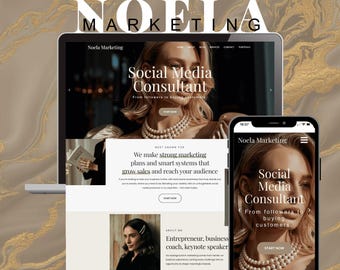 Tema Noela para WordPress: plantilla Elementor para marketing y comercio electrónico