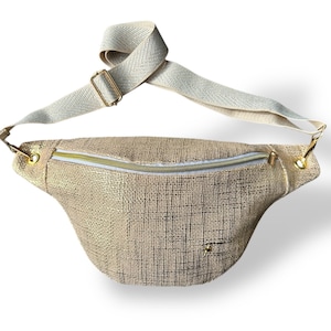 Golden fanny pack