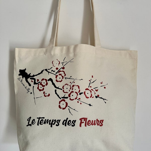 Tote bag Le temps des fleurs